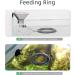 UPETTOOLS Shrimp Feeding Dish Set: Aquarium Fish Feeder Tube Kit with Ring & Brush - Buy Online on SooperMarket.com