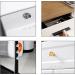 100 Pcs Self-Adhesive Rubber Furniture Buffers | Transparent Protective Bumper Pads for Drawers Cupboards & Notebooks - International Shipping - Buy Online on SooperMarket.com