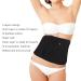 Organic Cotton Castor Oil Pack - Leak-Proof Reusable Hip Bag for Waist Washable Black Button Wrap - Buy Online on SooperMarket.com