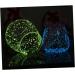 KOMBIUDA 2 Pack Sand Powder Bright Powder Fluorescent Powder Luminous Sand Ordinary Phosphor Powder Blue Siize 3 - Buy Online on SooperMarket.com