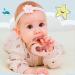 Buy Blue Whale Silicone Bite Ring Toy | BPA-Free Baby Teething Aid | Soft & Safe for Infants | International Shipping Available - Buy Online on SooperMarket.com