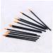 Healeved 100pcs Makeup Brush Eyeliner Tool Lip Applicator Disposable Fine Cosmetic Wands Point Gloss - Buy Online on SooperMarket.com