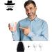 Allmay Beard Apron with Suction Cups Free Black Apron for Easy Grooming & Clean-Up | International Shipping Available - Buy Online on SooperMarket.com