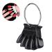 Nail Art Tips - 10pcs Black Nail Sticks Display for Polish & Gel - Perfect Manicure Practice Tool - Buy Online on SooperMarket.com