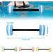 Water Foam Dumbbell | Pool Weights for Water Exercise | Foam Barbells for Pool | Pink | Fitness Tool for Men, Women, Kids - Buy Online on SooperMarket.com