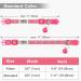 Tagme 2er-Pack Reflective Cat Neck Band with Name & Address Shield for Kittens - Adjustable 15-20 cm - Pink - Buy Online on SooperMarket.com