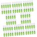 FOMIYES 80 Pcs 15ml Direct Injection Bottle Travel Spray Bottles Fine Mist Sprayer Spray Mist Bottle Nasal Spray Bottle Empty Nasal Mist Spray Bottle Nasal Irrigation Bottle Pp Green Pet 9x2.4x2.4cmx8pcs Greenx8pcs