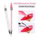 Sularpek Nail Rhinestone Picker Set - Dual-End Rhinestone Pickup Tool and Wax Pencil for DIY Nail Art Crafts (White Pink) - Buy Online on SooperMarket.com