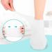Silicone Moisturizing Socks Women Foot Spa Pedicure Silicone Socks Foot Mask Exfoliating Beach Protective Gel Socks Anti Slip Aloe Socks for Dry Cracked Feet Calluses Foot Care (White) - Buy Online on SooperMarket.com