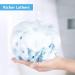 Buy VANZAVANZU Bath Sponge Loofah Set of 4 - Large 80g Shower Scrubber for Men & Women - Mesh Pouf in Turquoise & White | Premium Body Exfoliator - Buy Online on SooperMarket.com