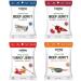 Jerky Variety Pack by Think Jerky  Delicious Chef Crafted Jerky  100% All-Natural Grass-Fed Beef and Free-Range Turkey  Healthy Protein Snack Low in Calories, Salt and Fat  1 Ounce (8 Pack) Jerky Variety Pack 1 Count (