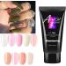 iSpchen Poly Gel Nail Extension - Fast UV Builder Gel for DIY Nail Art | 30ml Manicure Tools - International Shipping Available - Buy Online on SooperMarket.com