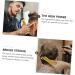 Buy Electric Hair Clipper Set - USB Barber Clippers Trimmers & Hair Cutting Kit - Professional Haircut Supplies - Yellow - Buy Online on SooperMarket.com