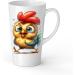 White Ceramic Kids Chicken Mug - Large 483 ml Perfect for Hot Chocolate or Milk Fun and Easy to Use - Buy Online on SooperMarket.com