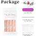 RUNRAYAY Pink & White French Rhinestone Fake Nails Long Press on Nails Art Kit for Women & Girls - Buy Online on SooperMarket.com