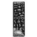 Sanwood Nail Stamping Plates Human Face Patterns Nail Art Stamping Template from Manicure Tool Kit Manicure Art Stainless Steel Printing Plate for Girl Women 7