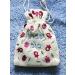 Embroidered Havdalah Besamim Spice Bag and Cloves - Shavua Tov - by Yair Emanuel (BBE-2)