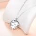 cluis Urn Necklace for Ashes Cremation Necklace Paw Print Pet Urn Heart Necklace Animal Cremation Jewelry for Ashes Memorial Keepsake Jewelry for Women Dog's Cat's Pet Ashes - Buy Online on SooperMarket.com