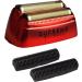 Supreme Trimmer Replacement Foil & Cutter SB63 - Hypoallergenic Foil for Crunch STF602 | Red | International Shipping Available - Buy Online on SooperMarket.com