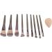 Synthetic Makeup Brushes Sponge 9 Piece Brush Set Soft with Storage Box for Home - Buy Online on SooperMarket.com