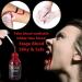 Go Ho Stage Fake Blood Washable (0.5 oz) - Edible & Realistic Effect for Halloween Cosplay SFX - Zombie, Vampire Special Effects Makeup - Buy Online on SooperMarket.com