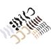 Self Adhesive Fake Eyebrows Beard 60 Pcs Moustache and Eyebrows Stick on Fake Eyebrows and Moustache Kit for Old Man Dress Up Grandpa Costume Accessories - Buy Online on SooperMarket.com