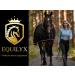 Equilyx Sweat Ceiling Horse Blanket | Perfect Fit Fleece | Moisture Absorbing Breathable Warming Transport Blanket (Black 145) - Buy Online on SooperMarket.com