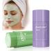 2PCs Green Tea Clay Mask Stick - Oil Control Acne Clearing & Blackhead Remover - Moisturizing Green Tea + Aubergine Formula for Flawless Skin - Buy Online on SooperMarket.com