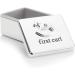 Personalized Silver Plated Rocking Horse First Curl Box | Custom Engraved Keepsake - Buy Online on SooperMarket.com