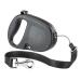 Ferplast dog leash flippy one roller leash large dogs up to 35 kg.Pull -out cord max. 5 m. Individual locking and unlocking button black max. 35 kg - 5 m rope black