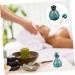 Cabilock 1 Set Aromatherapy Bottle Ceramic Oil Bottle Japanese Soy Sauce Ceramic Essential Oil Perfume for Perfume Ceramic Oil Dispenser Mini Vintage Ceramics Soy Sauce Bottle 9.5X5.5cm Blue - Buy Online on SooperMarket.com