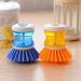 Home Kitchen Washing Tool Plastic Pot Pan Dish Bowl Cleaning Brush Scrubber Blue Nice and Deft - Buy Online on SooperMarket.com