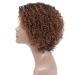Short Ombre Kinky Curly Wig for Black Women - Glueless Human Hair Wig with Bangs - Buy Online on SooperMarket.com