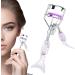 Veeteah Eyelash Curlers for Makeup | Small Fish Tail Shape Eye Curler with Comb Teeth Ergonomic Portable Makeup Supplies Beautiful Eyelash Tools for Girls Women Females Ladies A4 Chrome Plated With Purple Comb Purple Mermaid - Buy Online on SooperMarket.com
