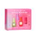 Glow Recipe Serum Wardrobe Kit - Avocado Ceramide Serum (15ml) + Strawberry Smooth BHA+AHA Salicylic Serum (30ml) + Plum Plump Hyaluronic Acid Serum + Pomegranate Peptide Firming Serum (5ml) - 4-Piece