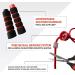 Limm Adjustable Jump Rope for Workout - Tangle-Free with Comfortable Foam Handles - Ideal for Slimming Cardio & Endurance Training - Red - Buy Online on SooperMarket.com