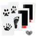 AOBETAK Baby Handprint and Footprint Kit Inkless 2 Pcs Clean Touch Inkpad Baby Imprint Kits Safe Baby Footprint Kit Pet Paw Print Kit for 0-6 Months Babies Newborn Pets Family Keepsake Black