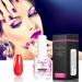 PrettyDiva No Wipe Top Coat - 0.5 Oz High Gloss Gel Top Coat for UV Led Light Cured Gel Nail Polish - Clear - Buy Online on SooperMarket.com