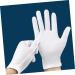 PLAFOPE 12 Pairs Moisturizing Gloves Work Gloves Working Gloves Moisturizing Overnight Gloves Cotton White - Buy Online on SooperMarket.com