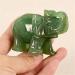 Handmade Carved Tangling Jade Elephant Gemstone Natural Crystal Figurine Good Luck Ornaments FZUGEDRLI (Color : White Stone) - Buy Online on SooperMarket.com