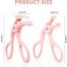 Buy 2 Style Eyelash Curler - Quick 5-Second Curling with Extra Silicone Pads - Perfect Long-Lasting Curls in Pink - International Shipping Available - Buy Online on SooperMarket.com