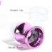 Bexdug Silicone Nail Stamp - Transparent Soft Nail Art Stamper & Scraper Set | DIY Manicure Tool | Clear Silicone Heads in Violet - Buy Online on SooperMarket.com