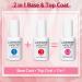 Lavender Violets 12Pcs Dip Powder Nail Kit - 6 Colors French Pink Dipping Powder System with Base, Top Coat & Activator for Manicure at Home - Buy Online on SooperMarket.com