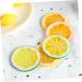 Alipis 6pcs Artificial Lime Simulation Fruits Simulated Fruit Model Faux Lemon Slices Lemon Slices for Soap Lifelike Lemon Props Lemon Slices Artificial Ornament Filling Orange Slices Pvc - Buy Online on SooperMarket.com