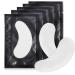 Lunamoon eye pads for eyelash extension eyelashes pads eyelash extension pad eyelash pad eyelashes coloring pad eyelids lifting pad eyes gel patch for eyelash extensions 50 pairs (black) blackor