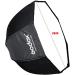 Godox 120cm Portable Umbrella Octagon Softbox with Carrying Bag - Studio Photo Flash Speedlight Reflector - Buy Online on SooperMarket.com