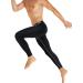 TELALEO Men's Compression Pants 4 Pack - Large Size | Sports Tights for Workout, Running, and Performance | Athletic Baselayer Leggings in Black - Buy Online on SooperMarket.com