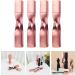 KALLORY 4pcs Eyelash Brush Empty Tube Lip Balm Containers Eyebrow Brush Mascara Tubes Empty Rose Gold Line 11.5x1.8cm Rose Gold - Buy Online on SooperMarket.com