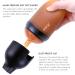 HEORSHE Silicone Baby Bottle Anti Colic, Black 8oz BPA-Free Milk Bottle with Dust Cover, Medium Flow for Newborns - Easy to Assemble and Clean - Buy Online on SooperMarket.com