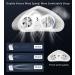 Anti Snoring Device with Fogging Mode, 3-Speed Wind Adjustment, and Fixing Strap - White | Men and Women - Buy Online on SooperMarket.com